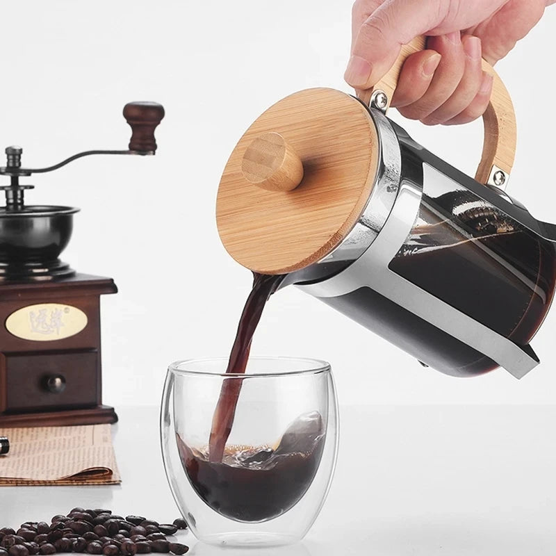 Prensa Francesa - Espumador de café, té y leche