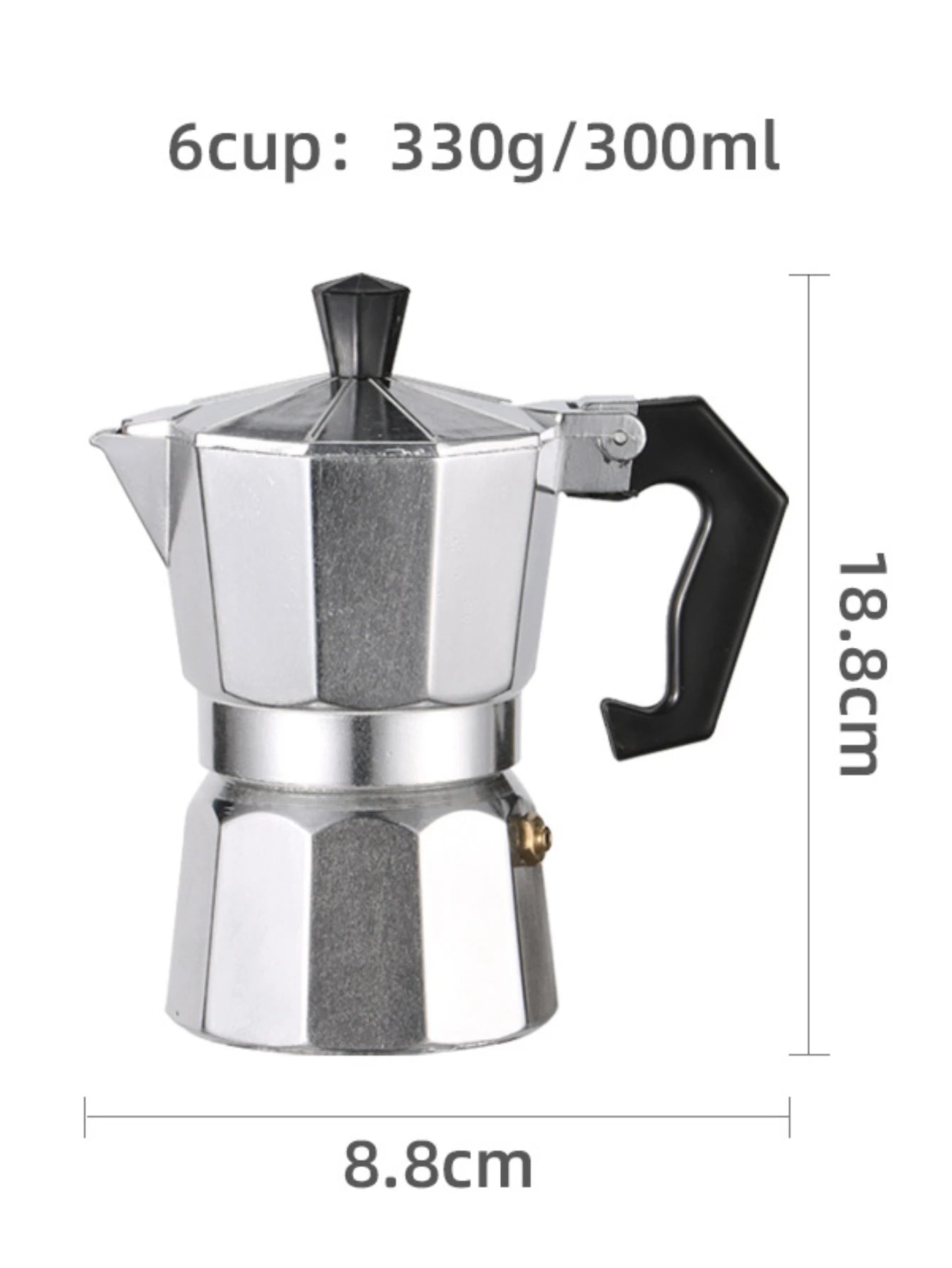 Cafetera italiana auténtica: espresso estilo cafetería en casa