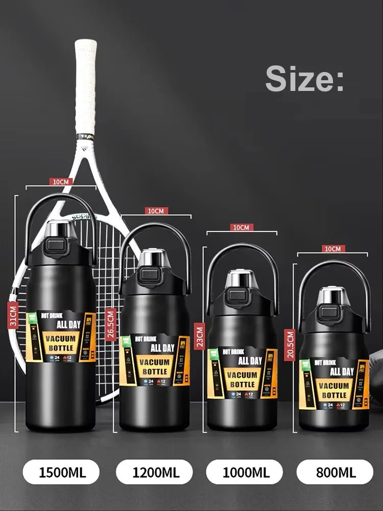Botella térmica de acero inoxidable - Compañero de aventuras