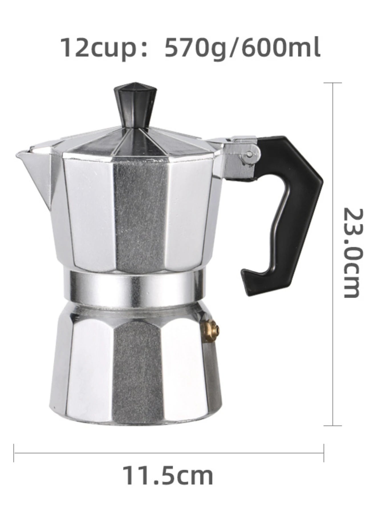 Cafetera italiana auténtica: espresso estilo cafetería en casa