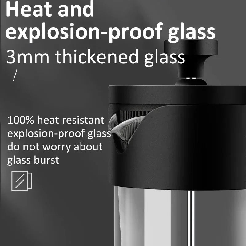 Cafetera francesa de 600 ml: la magia del café en un vaso