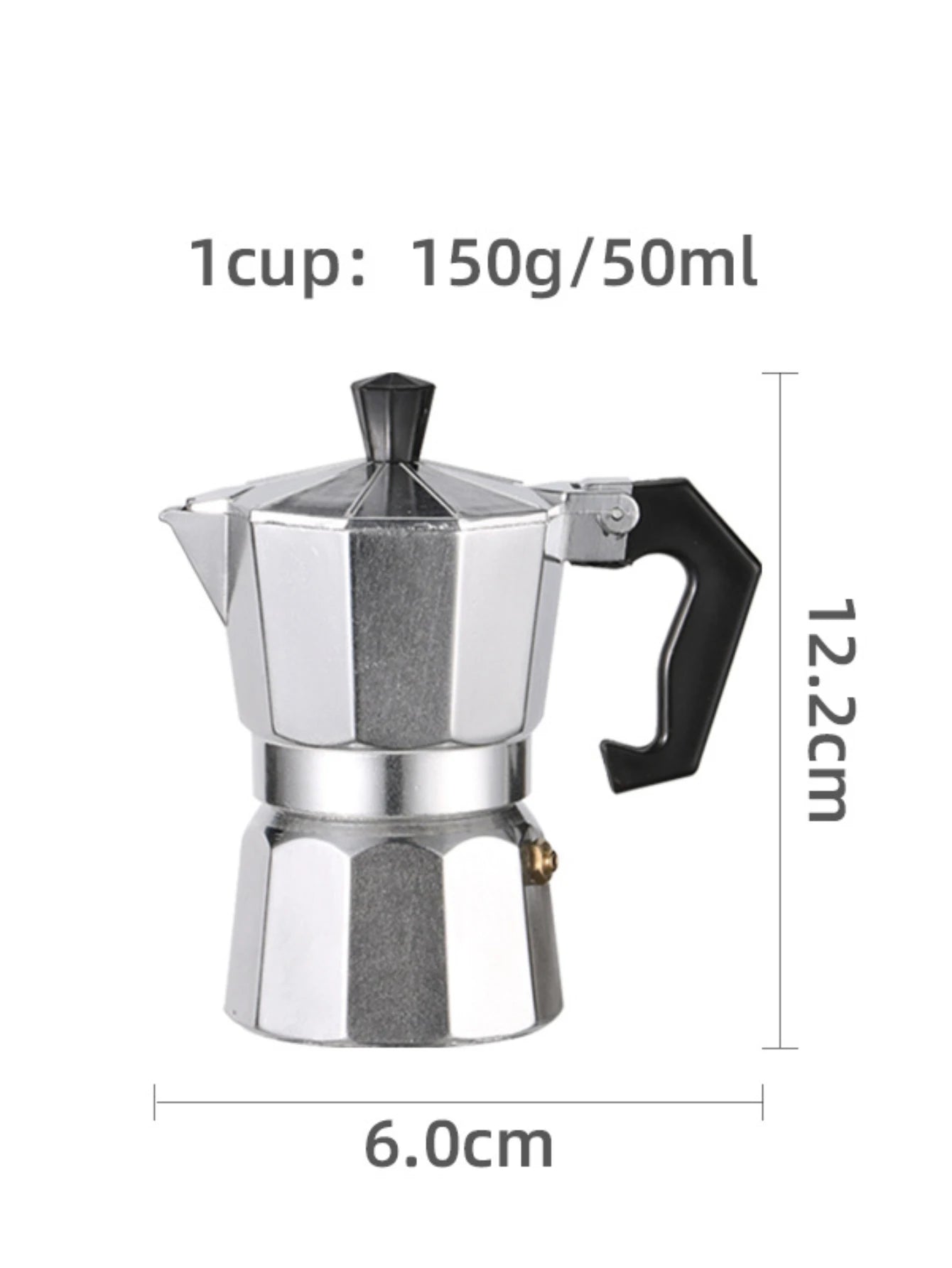 Cafetera italiana auténtica: espresso estilo cafetería en casa