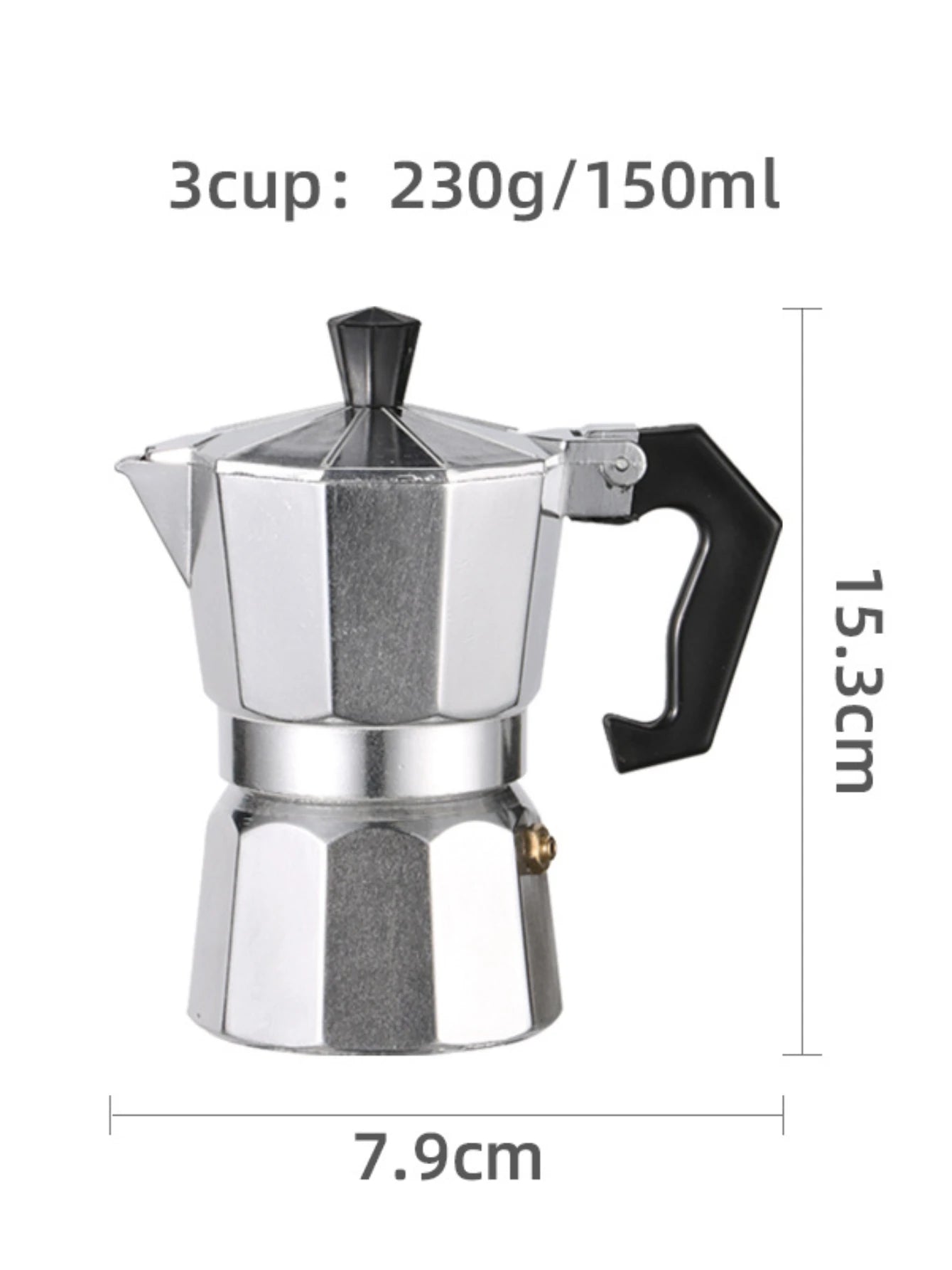 Cafetera italiana auténtica: espresso estilo cafetería en casa