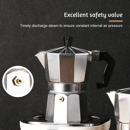 Cafetera italiana auténtica: espresso estilo cafetería en casa