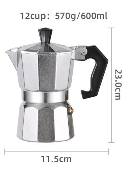 Cafetera italiana auténtica: espresso estilo cafetería en casa