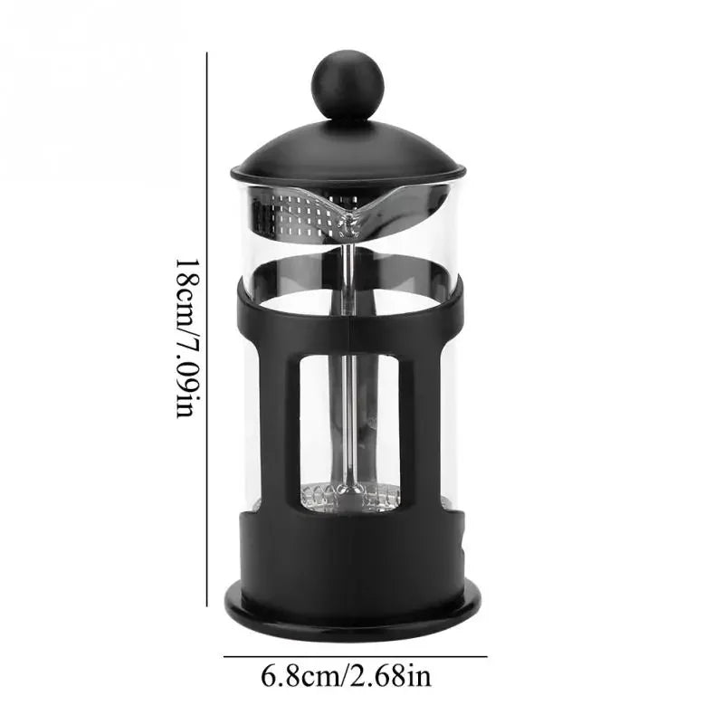 Cafetera de prensa francesa de vidrio: perfecta para el hogar