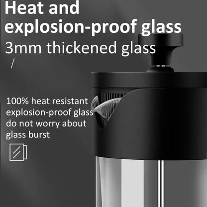 Cafetera francesa de 600 ml: la magia del café en un vaso