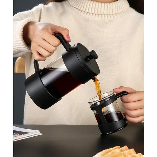 Cafetera francesa de 600 ml: la magia del café en un vaso