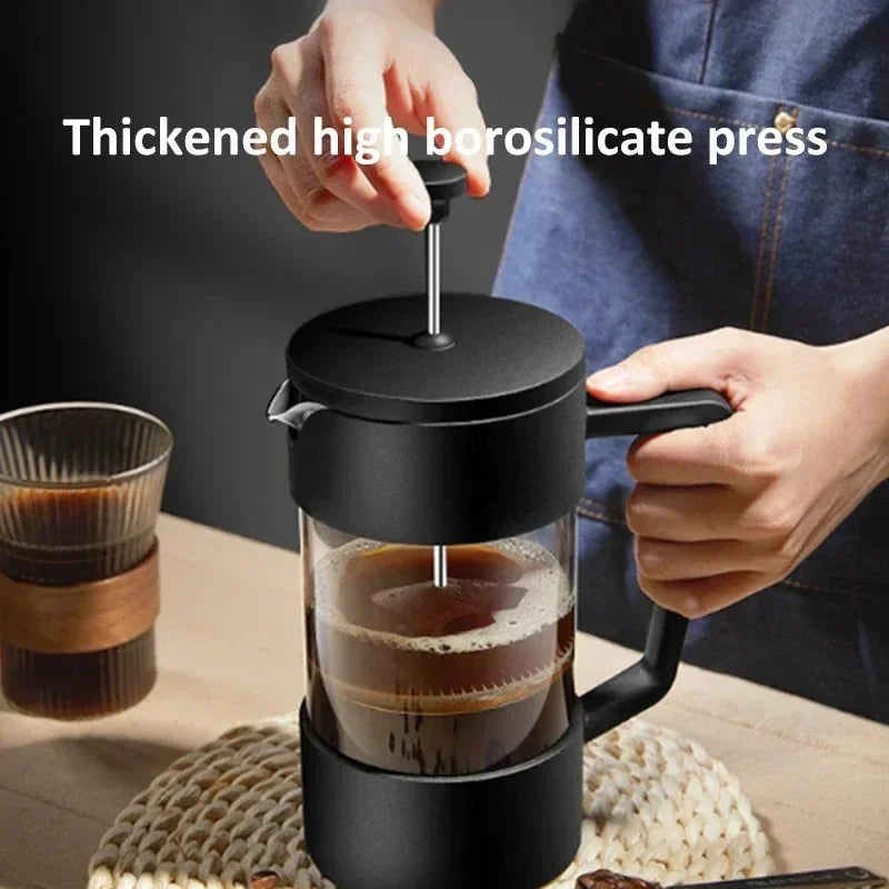 Cafetera francesa de 600 ml: la magia del café en un vaso