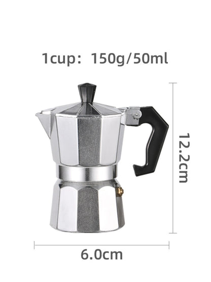 Cafetera italiana auténtica: espresso estilo cafetería en casa