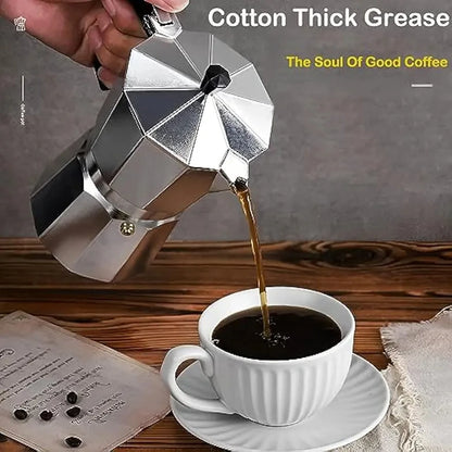 Cafetera italiana auténtica: espresso estilo cafetería en casa